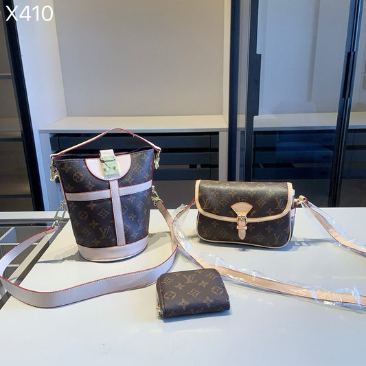 【ルイヴィトン】☆明星同モデル☆可肩背&百搭実用 3点セット|シンプルで使いやすい♪今すぐチェック!