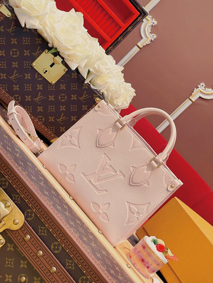 【ルイヴィトン】エレガントで可愛いデザイン★ レア オンザゴー PM